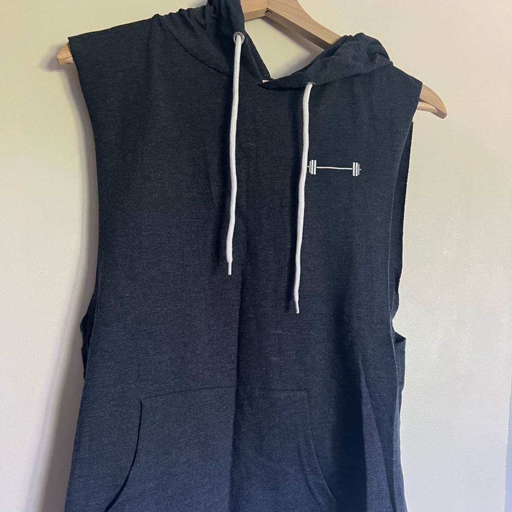 Barbella sleeveless hoodie